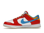 Nike Dunk Low Qs Lebron James Fruity Pebbles - Habanero Red/Laser Blue/White - DH8009-600 - 19