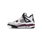 Air Jordan 4 Retro PSG Paris Saint-Germain (GS) - White/Bordeaux-Neutral Grey-Black - CZ6509-100 - 19
