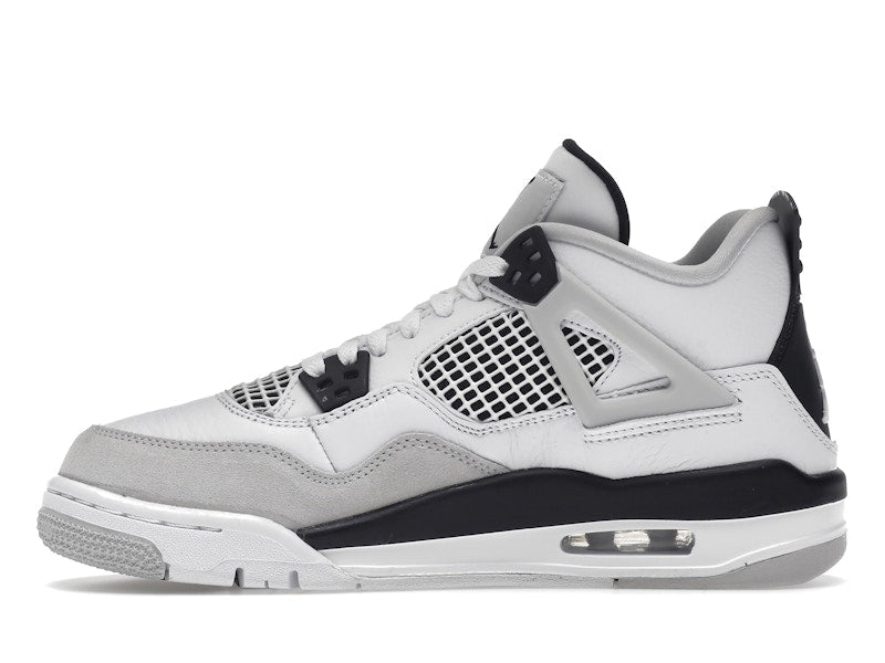 Air Jordan 4 Retro Military Black (GS) - White/Black-Neutral Grey - air-jordan-4-retro-military-black-gs - 19