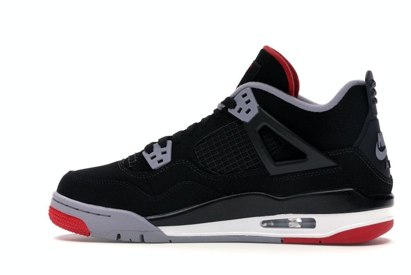 Air Jordan 4 Retro Bred 2019 (GS) - Black/Fire Red-Cement Grey-Summit White - air-jordan-4-retro-bred-2019-gs - 20