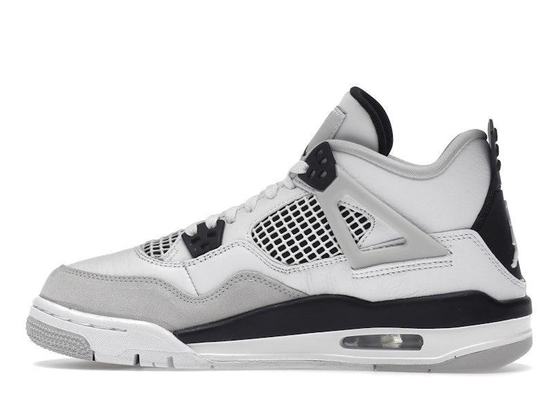 Air Jordan 4 Retro Military Black (GS) - White/Black-Neutral Grey - air-jordan-4-retro-military-black-gs - 20