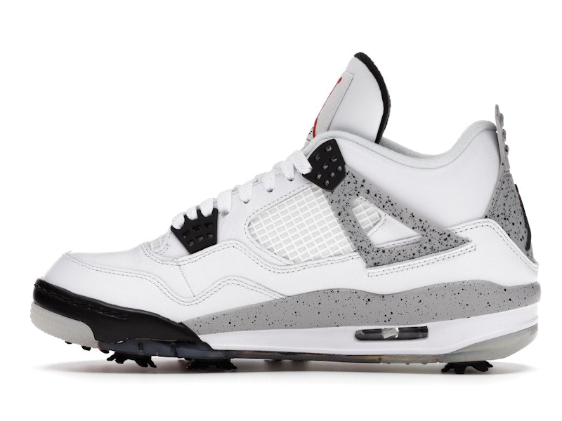 Air Jordan 4 Retro Golf White Cement - White/Tech Grey-Black-Fire Red - CU9981-100 - 20
