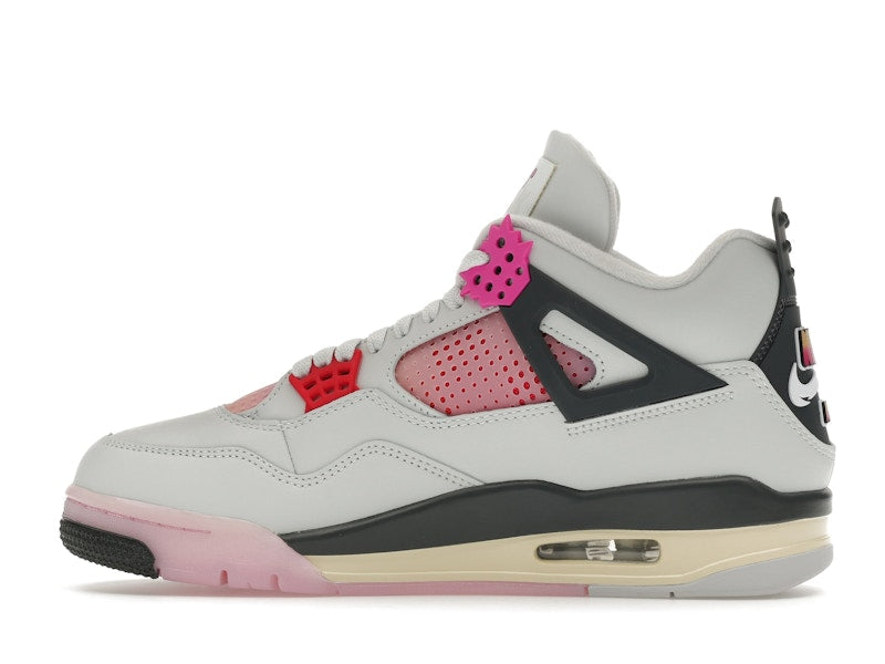 Air Jordan 4 Retro Comic - Off White/Anthracite/Neutral Grey/Fire Pink/Light Arctic Pink/Muslin - JA1135-100 - 20