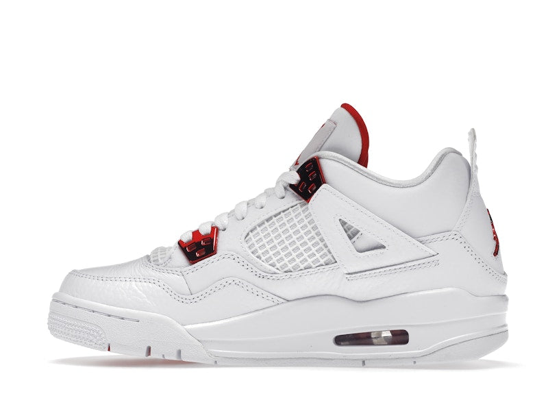 Air Jordan 4 Retro Metallic Red (GS) - White/University Red-Metallic Silver - air-jordan-4-retro-metallic-red-gs - 20