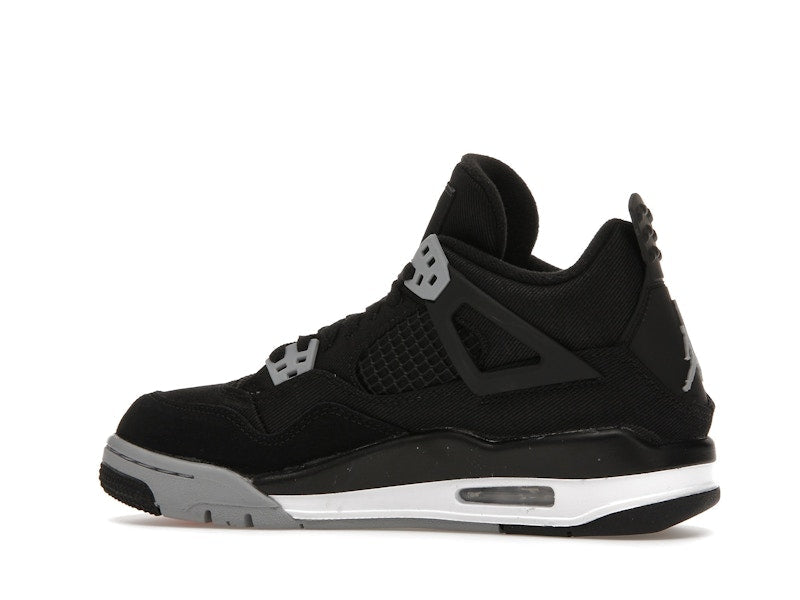 Jordan 4 Retro Black Canvas (GS), vista a 360 gradi 21 di 36