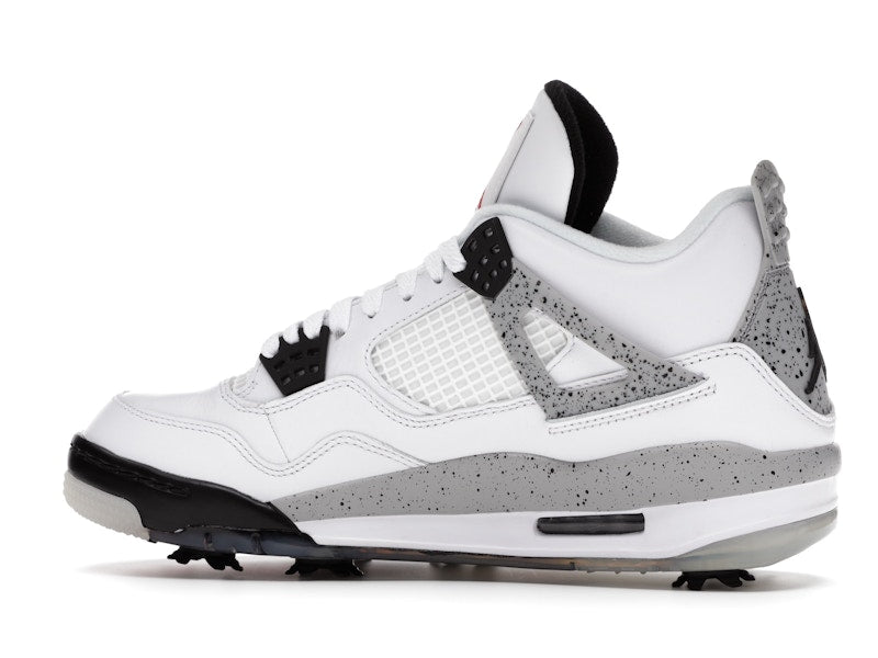 Air Jordan 4 Retro Golf White Cement - White/Tech Grey-Black-Fire Red - CU9981-100 - 21