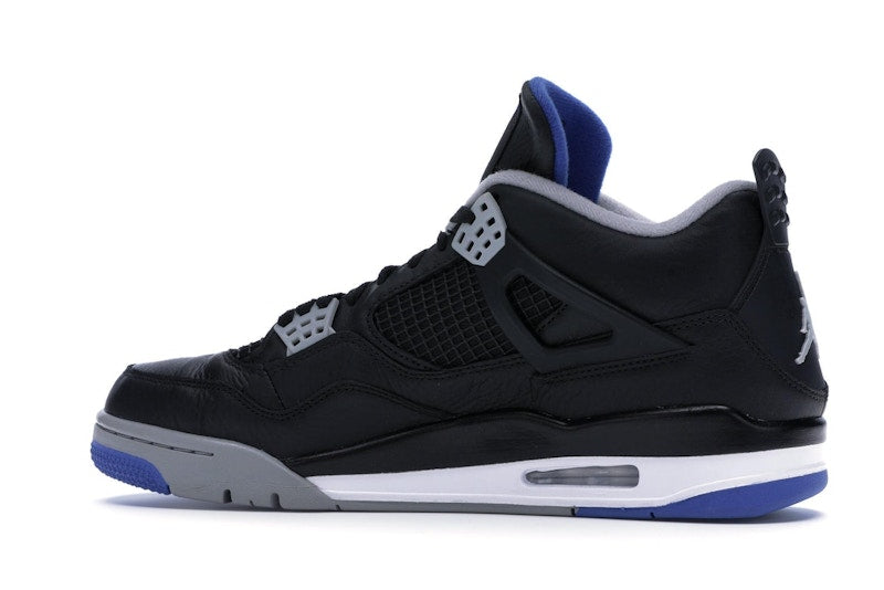 Air Jordan 4 Retro Motorsports Alternate - Black/Game Royal-Matte Silver-White - air-jordan-4-retro-motorsports-alternate - 21