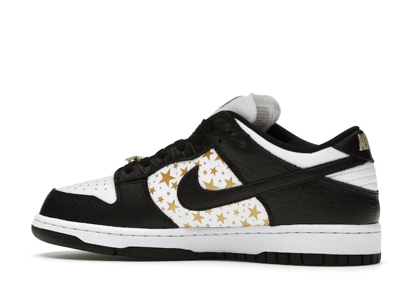 Nike SB Dunk Low Supreme Black, vista a 360 gradi 21 di 36