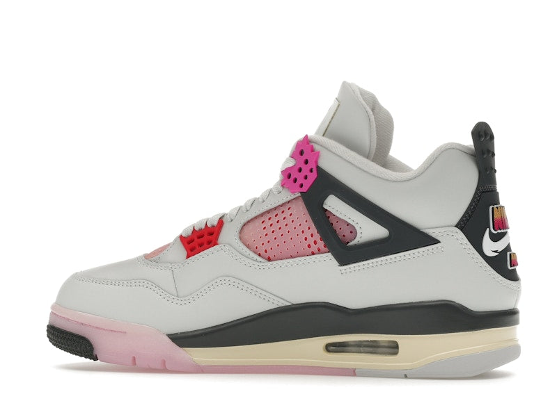 Air Jordan 4 Retro Comic - Off White/Anthracite/Neutral Grey/Fire Pink/Light Arctic Pink/Muslin - JA1135-100 - 21