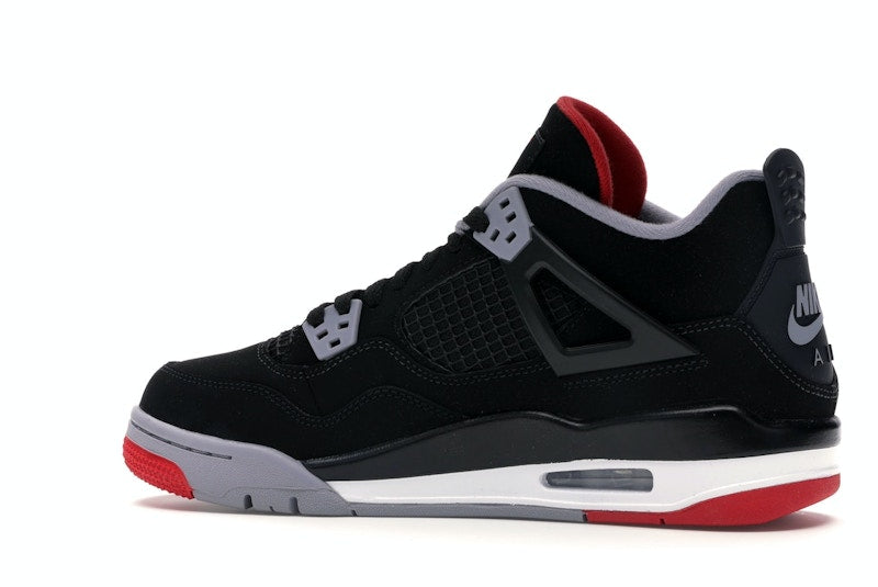 Air Jordan 4 Retro Bred 2019 (GS) - Black/Fire Red-Cement Grey-Summit White - air-jordan-4-retro-bred-2019-gs - 21