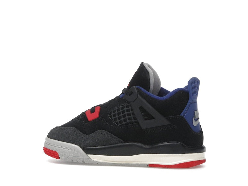 Air Jordan 4 Retro Rare Air (TD) - Black/Fire Red/Deep Royal Blue/Dark Smoke Grey/Tech Grey - IB4387-003 - 21