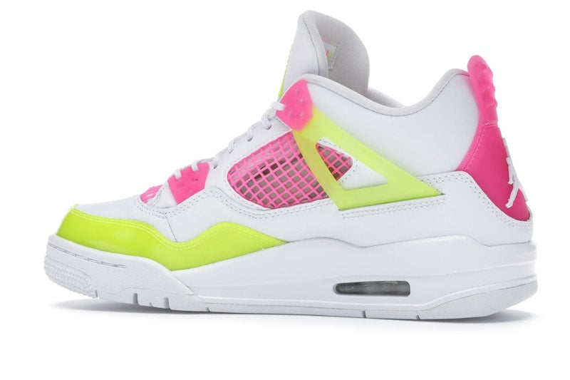Air Jordan 4 Retro White Lemon Pink (GS) - White/Lemon Venom-Pink Blast - CV7808-100 - 21