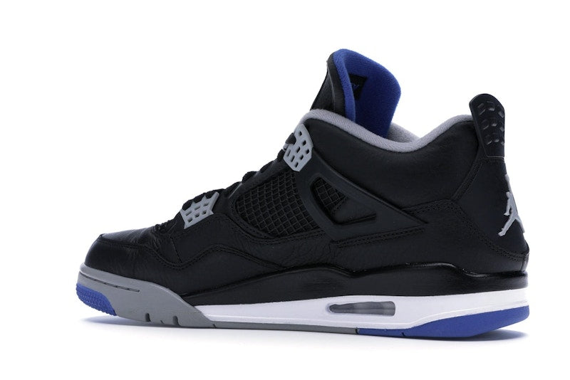 Air Jordan 4 Retro Motorsports Alternate - Black/Game Royal-Matte Silver-White - air-jordan-4-retro-motorsports-alternate - 22