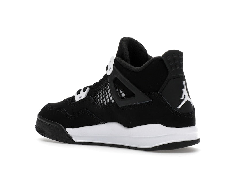 Air Jordan 4 Retro White Thunder (PS) - Black/White/Black - FV4537-001 - 23