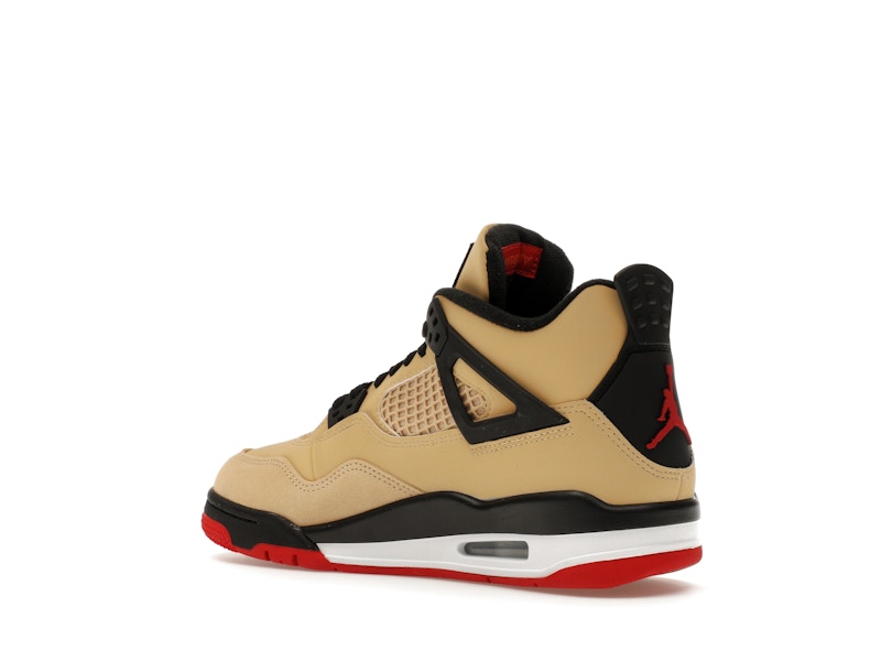 Air Jordan 4 Retro Pizza (GS) - Fire Red/Sesame/White/Starfish - IH2094-200 - 23