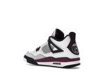 Air Jordan 4 Retro PSG Paris Saint-Germain (GS) - White/Bordeaux-Neutral Grey-Black - CZ6509-100 - 23