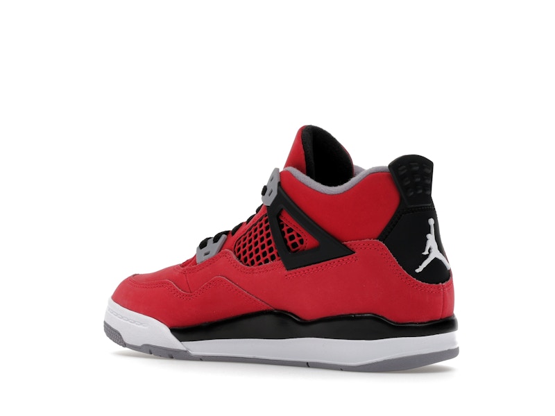 Air Jordan 4 Retro Toro Bravo 2026 (PS) - Fire Red/White/Black/Cement Grey - HV4381-600 - 23