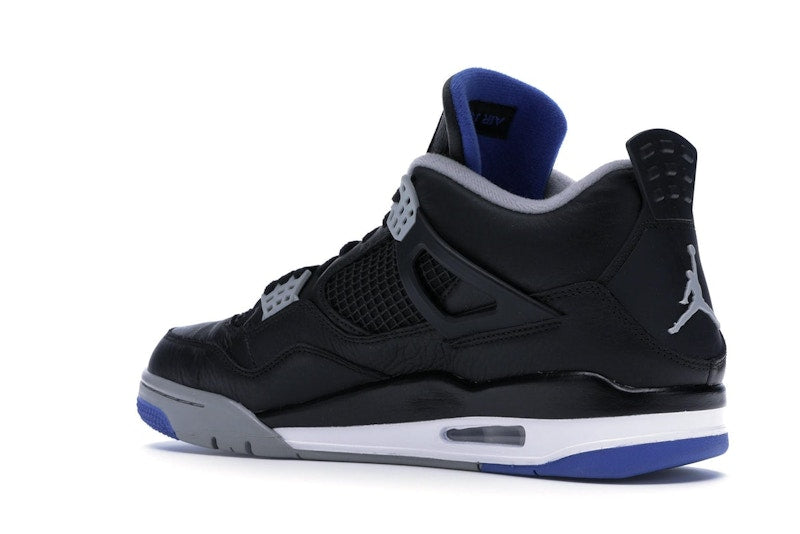 Air Jordan 4 Retro Motorsports Alternate - Black/Game Royal-Matte Silver-White - air-jordan-4-retro-motorsports-alternate - 23