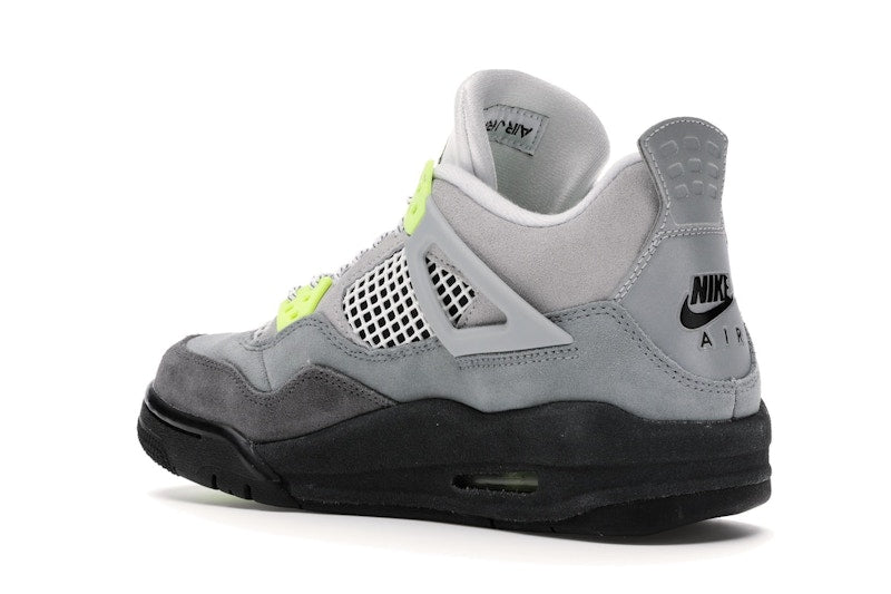 Air Jordan 4 Retro Se Neon (GS) - Cool Grey/Volt-Wolf Grey-Anthracite - CT5343-007 - 23