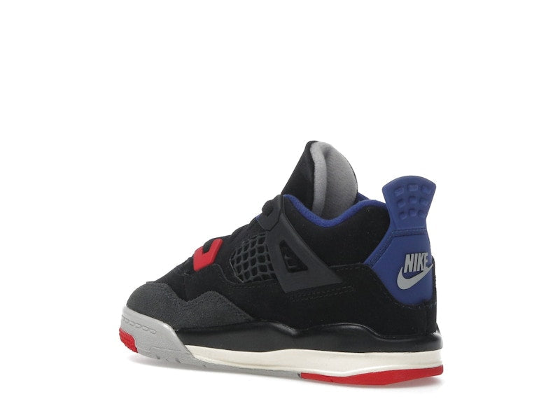 Air Jordan 4 Retro Rare Air (TD) - Black/Fire Red/Deep Royal Blue/Dark Smoke Grey/Tech Grey - IB4387-003 - 23