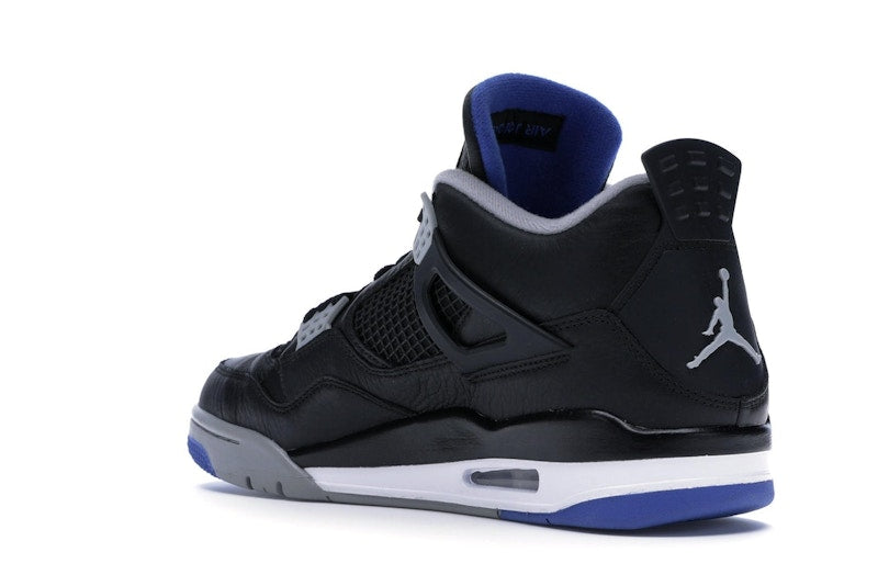 Air Jordan 4 Retro Motorsports Alternate - Black/Game Royal-Matte Silver-White - air-jordan-4-retro-motorsports-alternate - 24