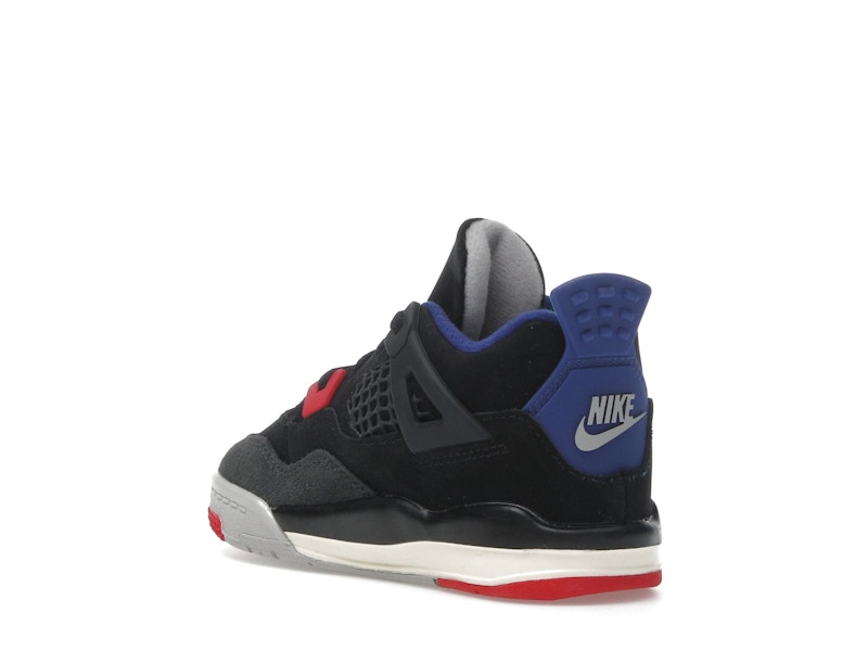 Air Jordan 4 Retro Rare Air (TD) - Black/Fire Red/Deep Royal Blue/Dark Smoke Grey/Tech Grey - IB4387-003 - 24