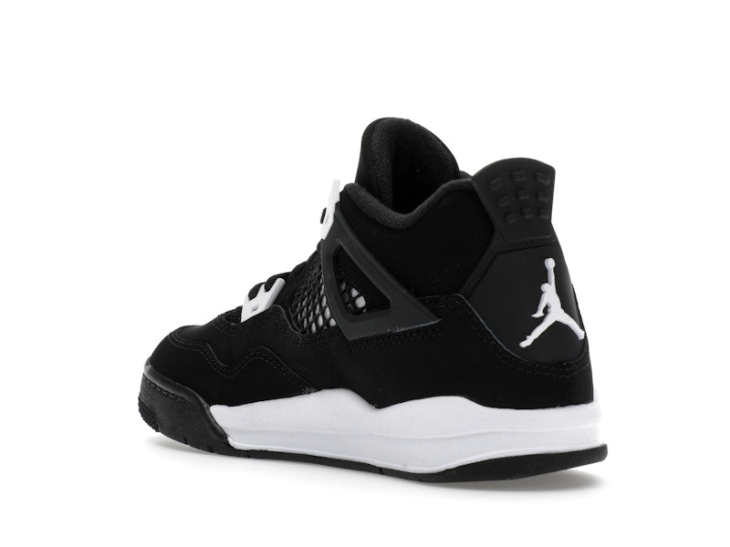 Air Jordan 4 Retro White Thunder (PS) - Black/White/Black - FV4537-001 - 24