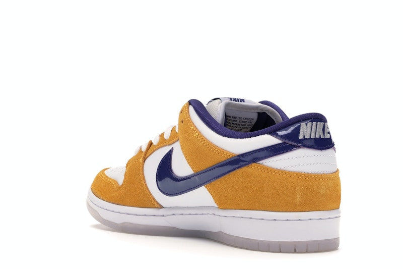 Nike SB Dunk Low Laser Orange - White/Regency Purple-Laser Orange - BQ6817-800 - 24