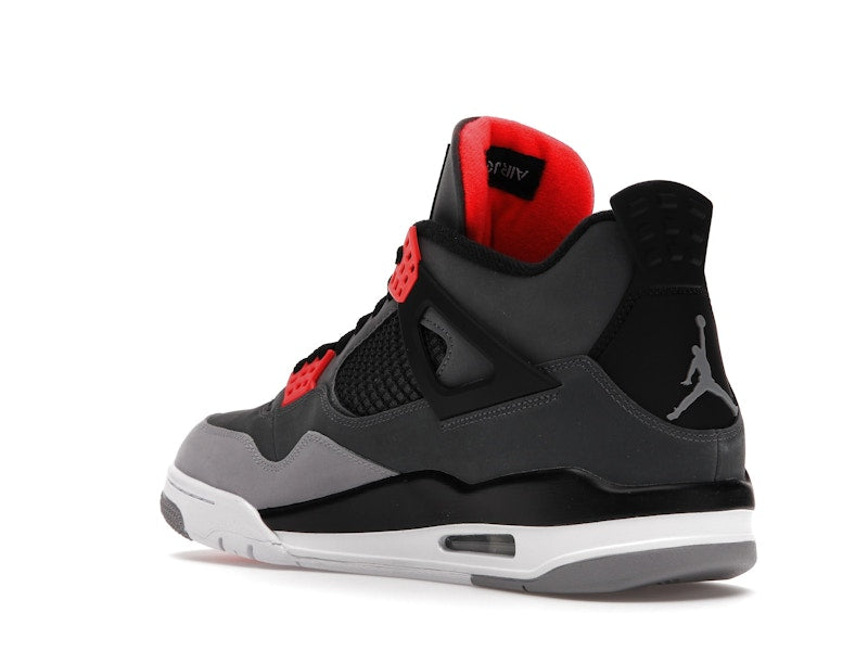 Air Jordan 4 Retro Infrared - Dark Grey/Infrared 23-Black-Cement Grey - DH6927-061 - 24