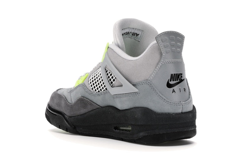 Air Jordan 4 Retro Se Neon (GS) - Cool Grey/Volt-Wolf Grey-Anthracite - CT5343-007 - 24