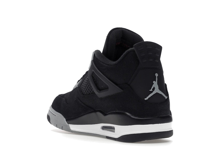 Air Jordan 4 Retro SE Black Canvas, vista a 360 gradi 25 di 38