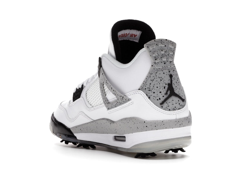 Air Jordan 4 Retro Golf White Cement - White/Tech Grey-Black-Fire Red - CU9981-100 - 25