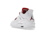 Air Jordan 4 Retro Metallic Red (GS) - White/University Red-Metallic Silver - air-jordan-4-retro-metallic-red-gs - 25