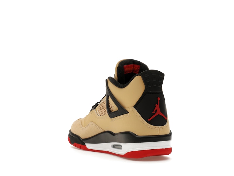 Air Jordan 4 Retro Pizza (GS) - Fire Red/Sesame/White/Starfish - IH2094-200 - 25