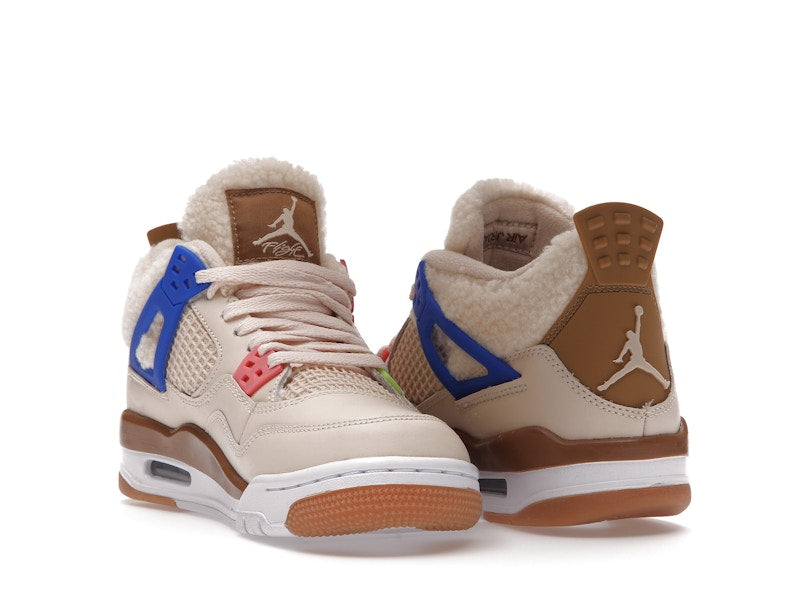 Air Jordan 4 Retro Where The Wild Things Are (GS) - Pearl White/Dark Driftwood-Gym Red - DH0572-264 - 25