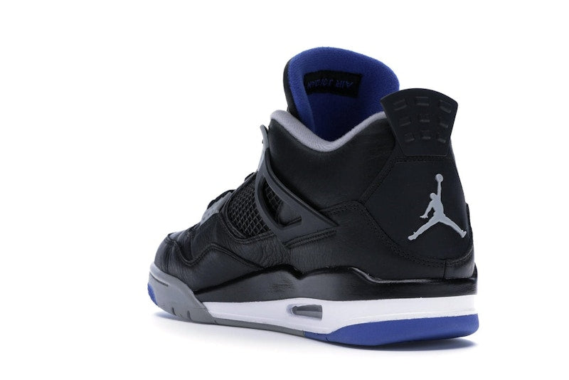 Air Jordan 4 Retro Motorsports Alternate - Black/Game Royal-Matte Silver-White - air-jordan-4-retro-motorsports-alternate - 25