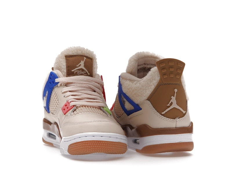 Air Jordan 4 Retro Where The Wild Things Are (GS) - Pearl White/Dark Driftwood-Gym Red - DH0572-264 - 26
