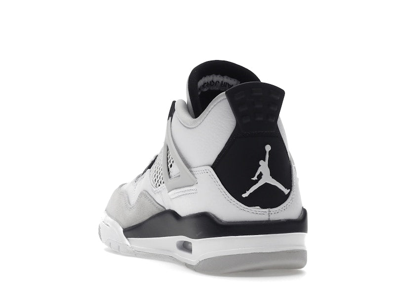 Air Jordan 4 Retro Military Black (GS) - White/Black-Neutral Grey - air-jordan-4-retro-military-black-gs - 26