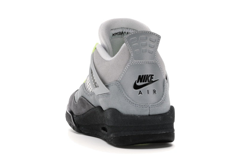 Air Jordan 4 Retro Se Neon (GS) - Cool Grey/Volt-Wolf Grey-Anthracite - CT5343-007 - 26