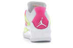 Air Jordan 4 Retro White Lemon Pink (GS) - White/Lemon Venom-Pink Blast - CV7808-100 - 27