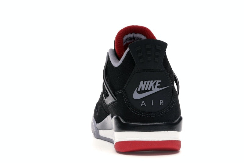 Air Jordan 4 Retro Bred 2019 (GS) - Black/Fire Red-Cement Grey-Summit White - air-jordan-4-retro-bred-2019-gs - 27