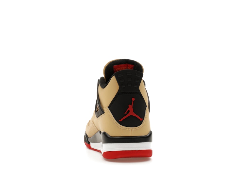 Air Jordan 4 Retro Pizza (GS) - Fire Red/Sesame/White/Starfish - IH2094-200 - 27