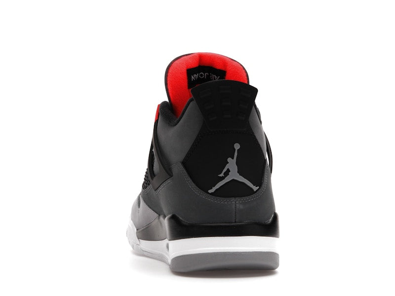Air Jordan 4 Retro Infrared - Dark Grey/Infrared 23-Black-Cement Grey - DH6927-061 - 27