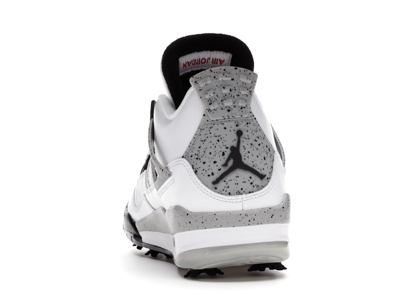 Air Jordan 4 Retro Golf White Cement - White/Tech Grey-Black-Fire Red - CU9981-100 - 27