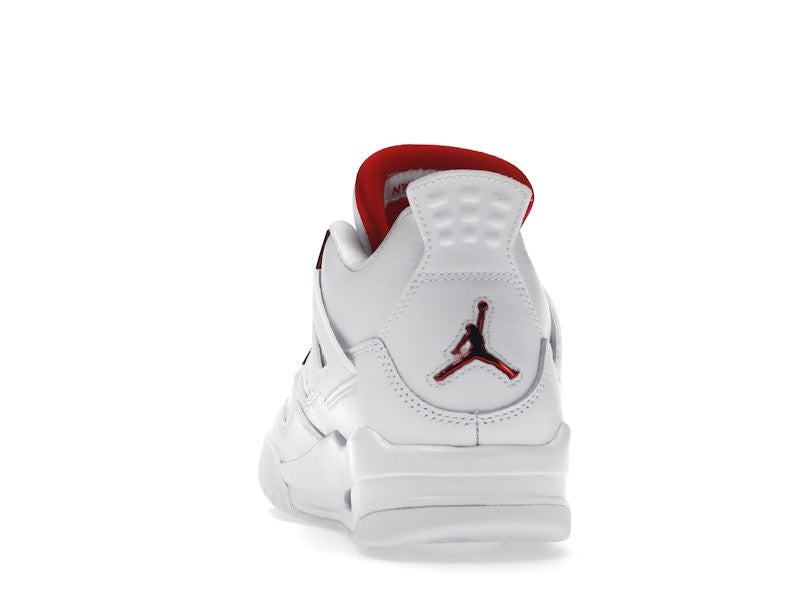 Air Jordan 4 Retro Metallic Red (GS) - White/University Red-Metallic Silver - air-jordan-4-retro-metallic-red-gs - 27