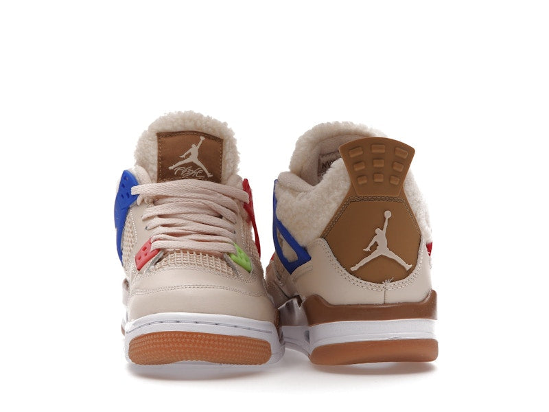 Air Jordan 4 Retro Where The Wild Things Are (GS) - Pearl White/Dark Driftwood-Gym Red - DH0572-264 - 27