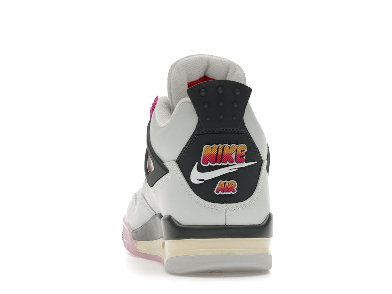 Air Jordan 4 Retro Comic - Off White/Anthracite/Neutral Grey/Fire Pink/Light Arctic Pink/Muslin - JA1135-100 - 27