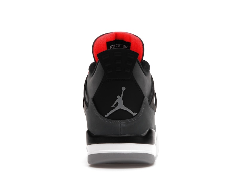 Air Jordan 4 Retro Infrared - Dark Grey/Infrared 23-Black-Cement Grey - DH6927-061 - 28