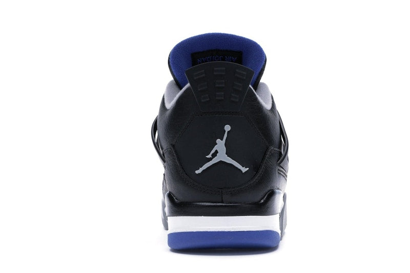 Air Jordan 4 Retro Motorsports Alternate - Black/Game Royal-Matte Silver-White - air-jordan-4-retro-motorsports-alternate - 28