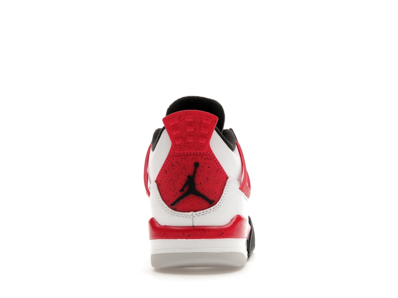 Air Jordan 4 Retro Red Cement (GS) - White/Fire Red/Black/Neutral Grey - air-jordan-4-retro-red-cement-gs - 28